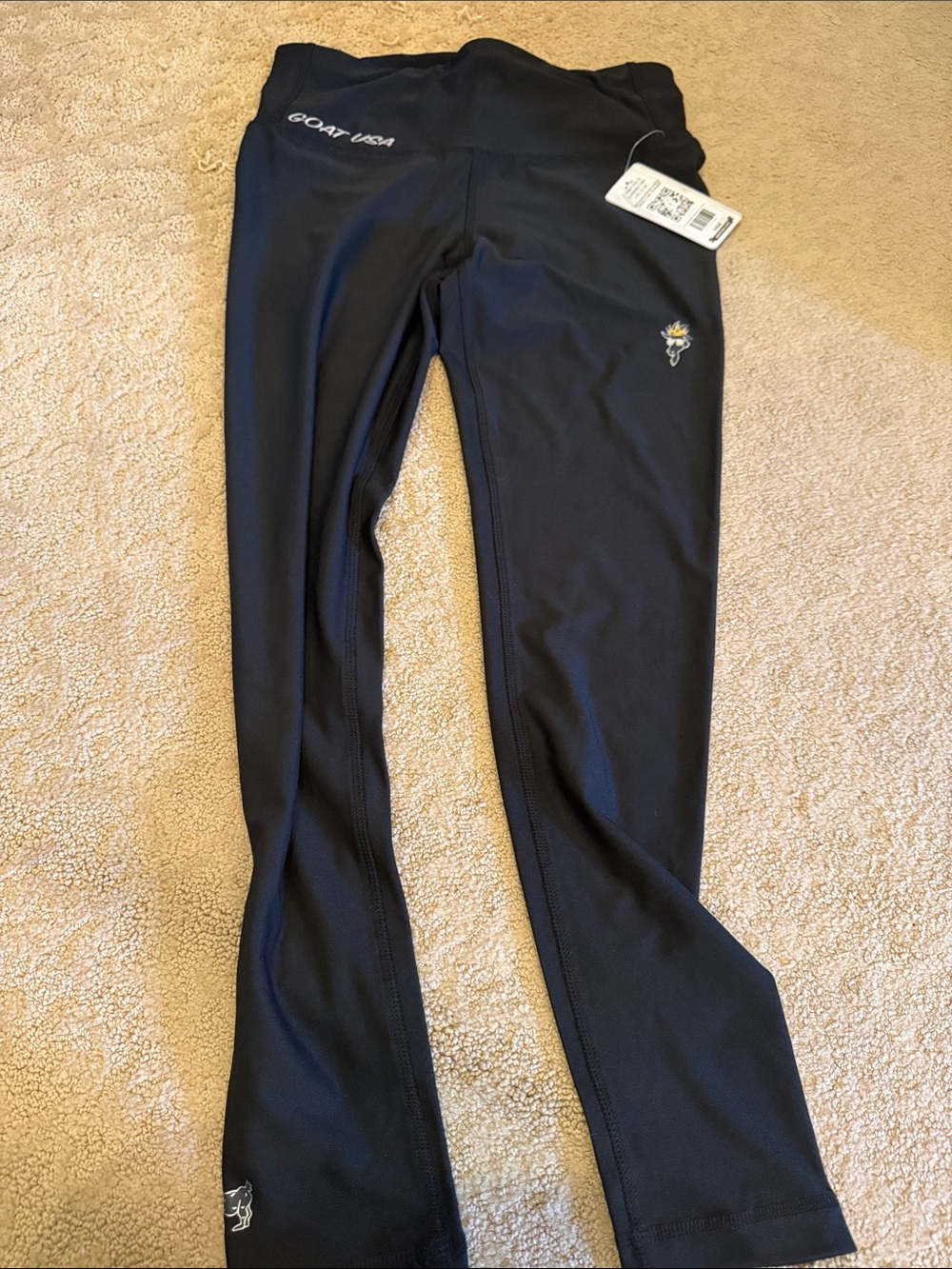 Goat USA Women's Black Performance Leggings